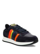 Paul Smith Striped Low-top Leather Sneakers