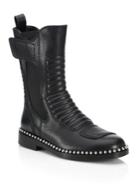 Alexander Wang Mica Leather Mid-calf Boots