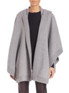 Burberry Wool & Cashmere-blended Hooded Poncho
