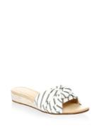 Joie Fabrizia Stripe Wedge Sandals