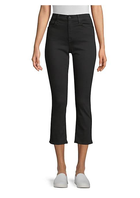 Jen7 By 7 For All Mankind Straight Leg Crop Pants