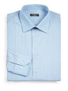 Saks Fifth Avenue Collection Striped Dress Shirt