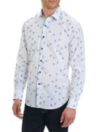 Robert Graham Reid Regular-fit Modern Geo Button-down Shirt