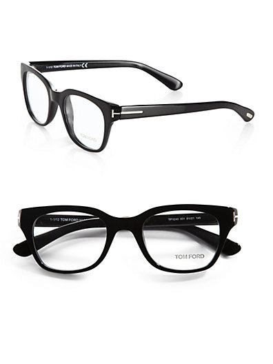 Tom Ford Eyewear Wayfarer-inspired Plastic Eyeglasses