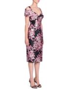 Dolce & Gabbana Floral Jacquard Off-shoulder Dress