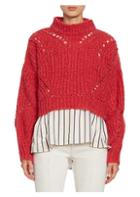 Isabel Marant Irren Mohair-blend Ribbed Sweater