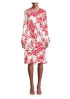 Equipment Roseabelle Floral-print Tie-waist A-line Shirtdress