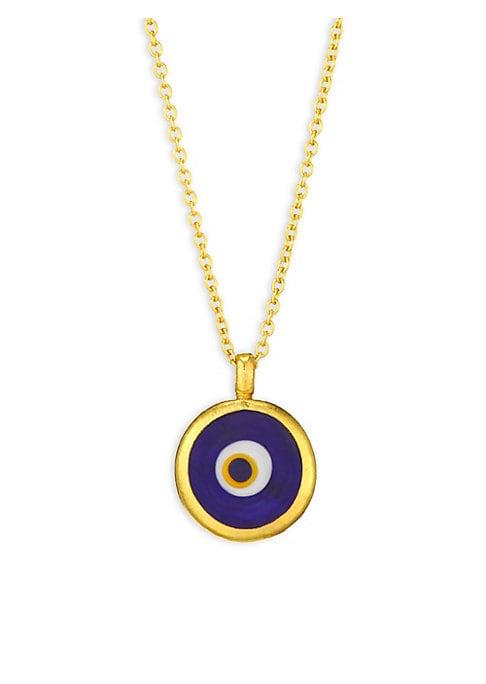 Gurhan Evil Eye 24k, 22k & 18k Yellow Gold Pendant Necklace