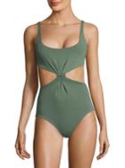 Mara Hoffman One-piece Knotted Swimsuit