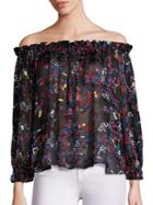 Saloni Gaby Off-the-shoulder Top