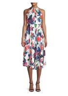 Milly Casey Silk Midi Dress