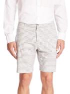 Billy Reid Striped Bermuda Shorts