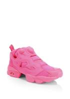 Vetements Fluo Instapump Fury Sneakers