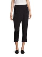 Halston Heritage Solid Cropped Pants