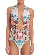 6 Shore Road By Pooja One-piece Printed Cabana Swimsuit