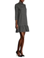 Kate Spade New York Mockneck Stripe Knit Dress