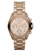Michael Kors Rose Goldtone Stainless Steel Chronograph Watch