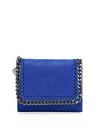 Stella Mccartney Small Flap Faux Leather Wallet