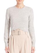 A.l.c. Ford Cross Front Crop Sweater