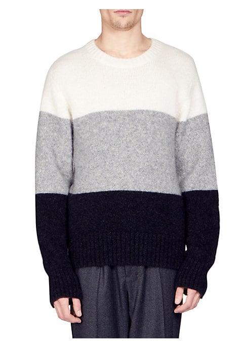 Ami Colorblock Sweater