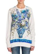 Dolce & Gabbana Foulard Tile-print Silk Sweater