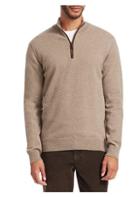 Saks Fifth Avenue Collection Cashmere Half-zip Sweater