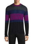 Paul Smith Multi-stripe Crewneck Sweater