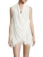 Lspace Ocean Drive Tassel Cover-up