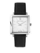 Larsson & Jennings Norse 34mm Stainless Steel & Leather Watch