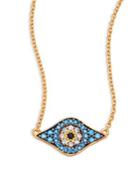 Iam By Ileana Makri Kitten Eye Crystal Pendant Necklace