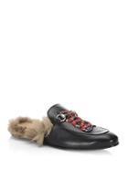 Gucci Princetown Leather Slipper With Kingsnake