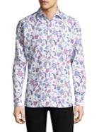 Etro Paisley Floral Cotton Casual Button-down Shirt