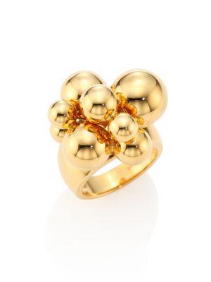 Marina B Atomo 18k Yellow Gold Ring