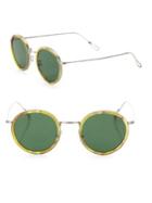 Kyme Kyme 46mm Round Sunglasses