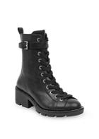 Kendall + Kylie Lace-up Buckle Boots