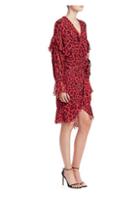 Iro Link Leopard-print Wrap Dress