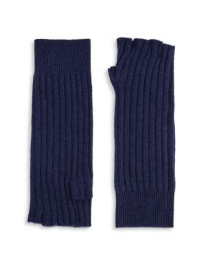 Saks Fifth Avenue Collection Knitted Cashmere Gloves