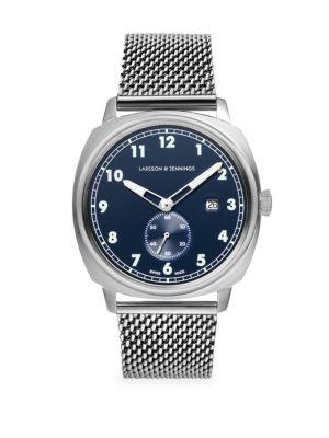 Larsson & Jennings Meridian Brushed Silver Bracelet Watch