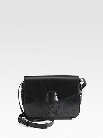 Alexander Wang Multi-textured Leather Shoulder Bag