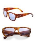 Tom Ford Eyewear Stephen 54mm Soft Square Sunglasses