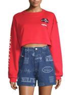 Tommy Hilfiger Collection Cropped Logo Sweatshirt