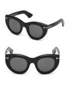 Tom Ford Eyewear Marcella 48mm Thick Cat-eye Sunglasses