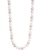Majorica 8mm Tri-tone Pearl Necklace