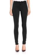 J Brand Maria Luxe Sateen High-rise Skinny Jeans