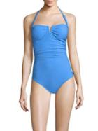 Shan One-piece Halterneck Swimsuit