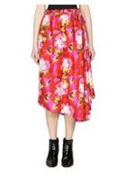 Kenzo Floral-print Midi Skirt