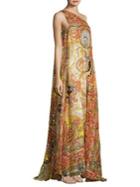 Etro 50th Anniversary One-shoulder Silk Gown