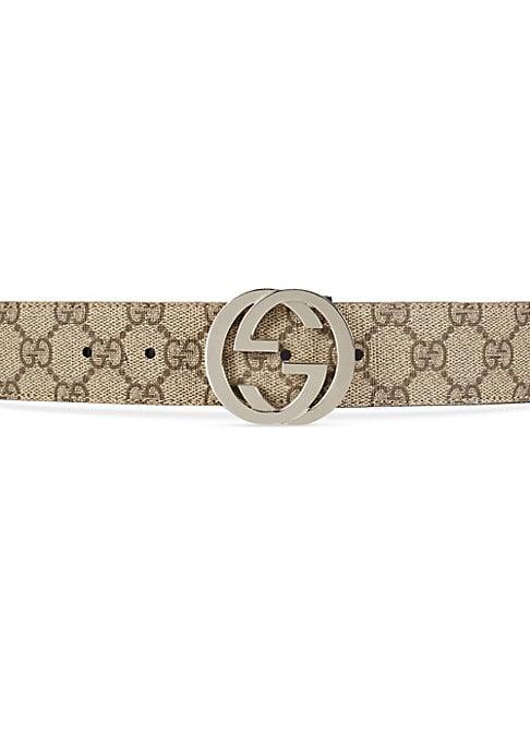 Gucci Reversible Interlocking Gg Supreme Belt