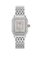 Michele Watches Deco Madison Mid Stainless-steel Diamond Bracelet Watch