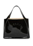 Stella Mccartney Faux Patent Leather Dual Tote Bag